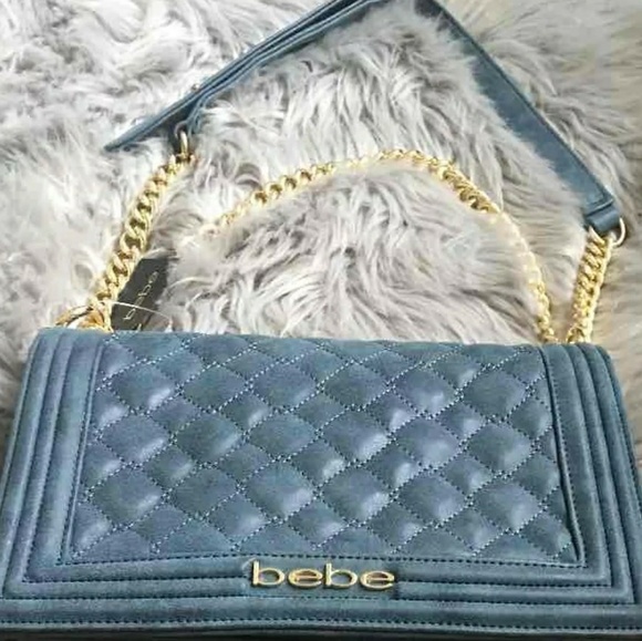 bebe Handbags - 🚫SOLD🚫 Bebe leboy quilted chain bag